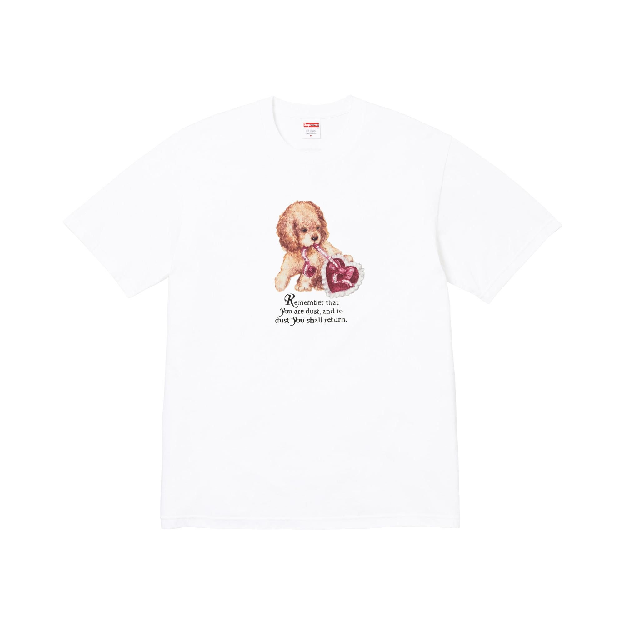 Buy Supreme Dust Tee 'White' - FW25T72 WHITE | GOAT