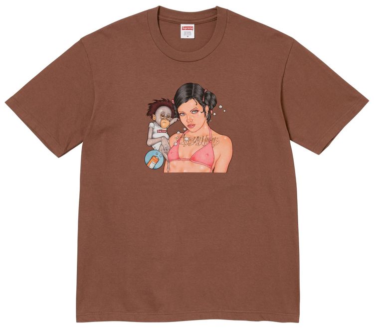 Supreme Angel Tee Brown