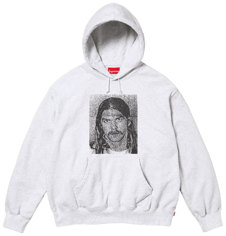 Supreme x Dash Snow Hooded Sweatshirt Ash Grey