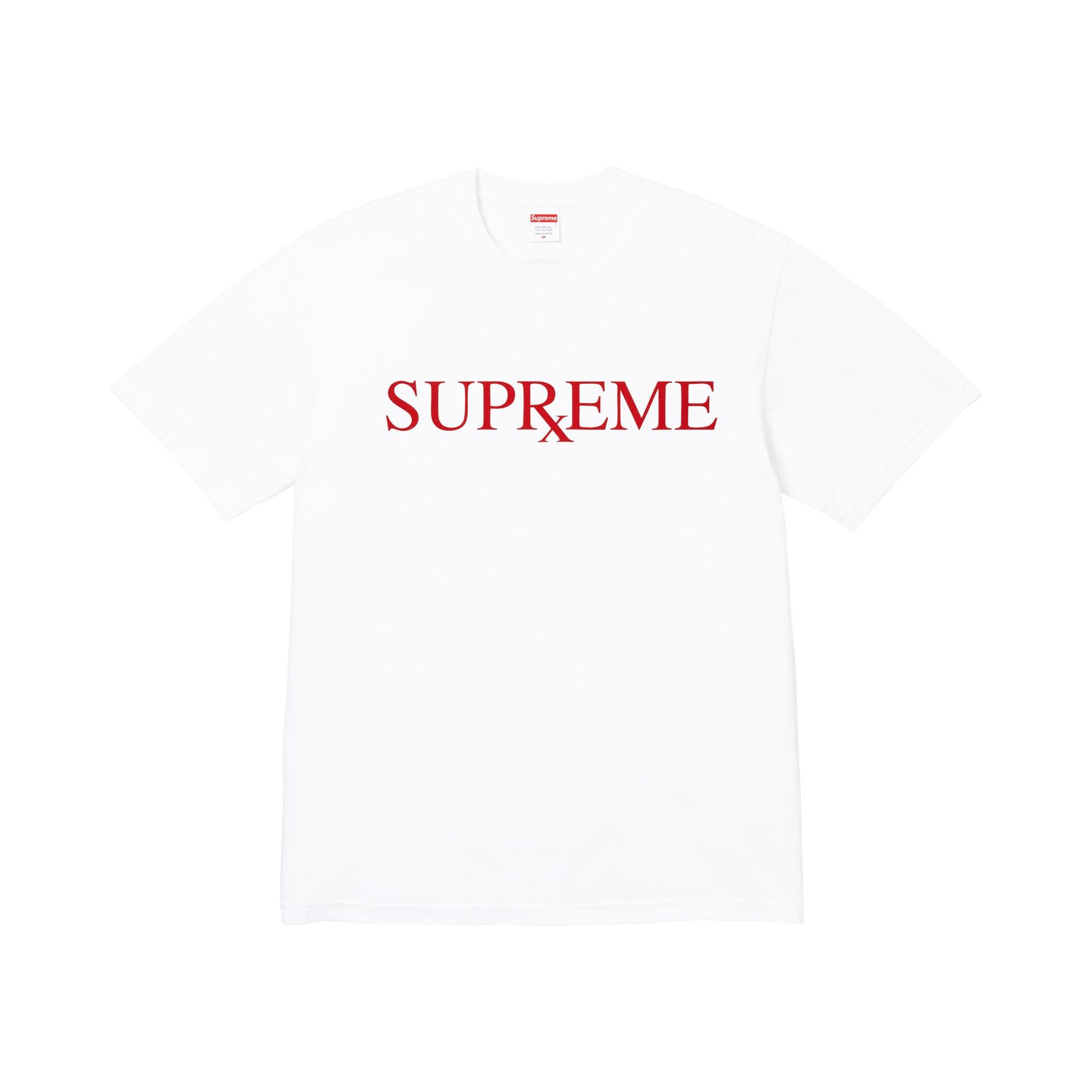 Buy Supreme RX Tee 'White' - FW25T66 WHITE | GOAT