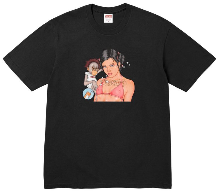 Supreme Angel Tee Black