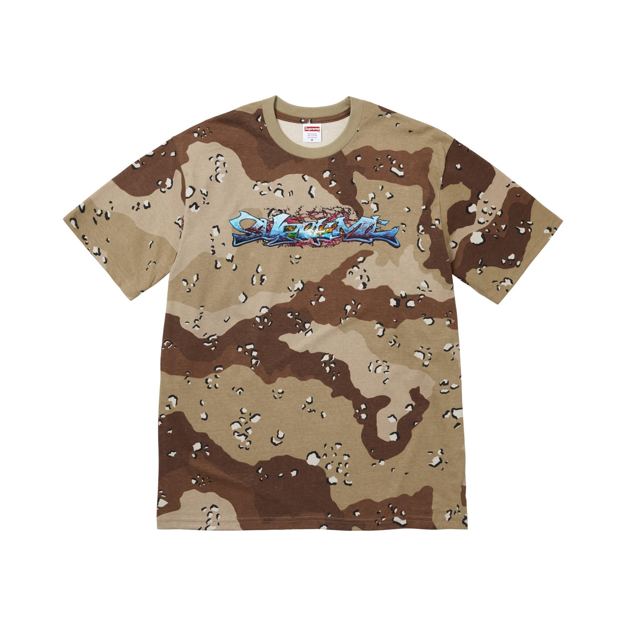 Buy Supreme Tag Tee 'Chocolate Chip Camo' - FW25T70 CHOCOLATE CHIP