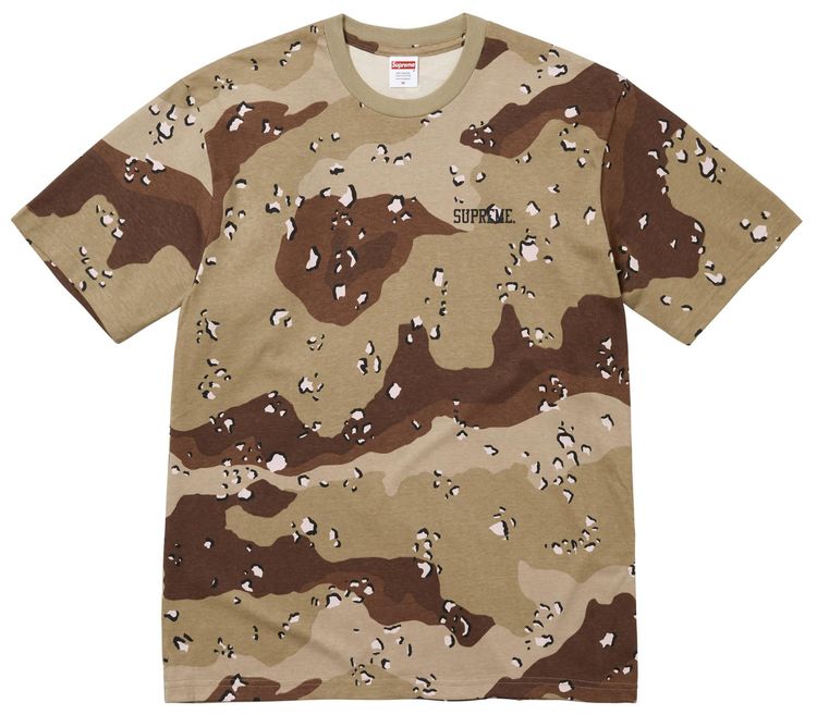 Supreme x Dash Snow Tee Chocolate Chip Camo