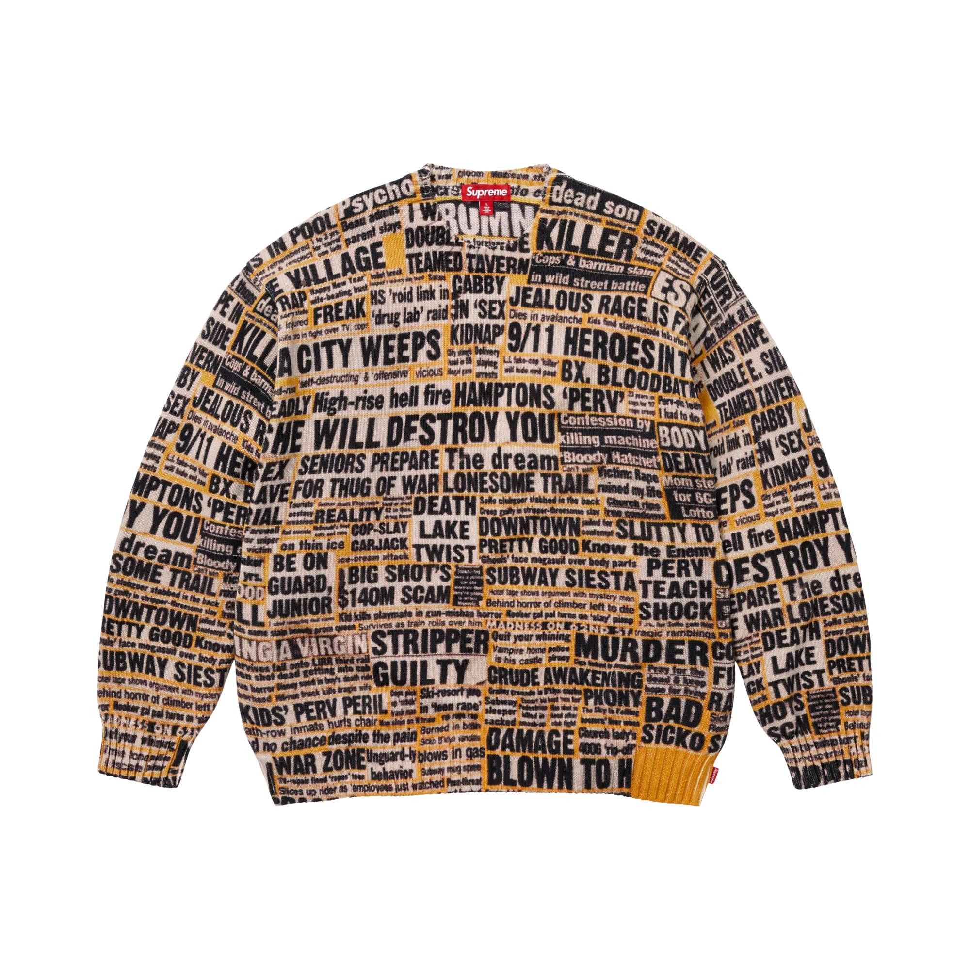 Buy Supreme x Dash Snow Sweater 'Multicolor' - FW25SK54 MULTICOLOR