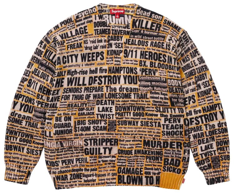 Supreme x Dash Snow Sweater Multicolor