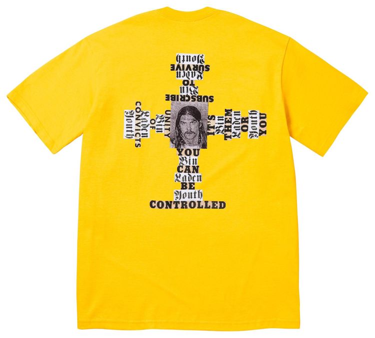 Supreme x Dash Snow Tee Yellow