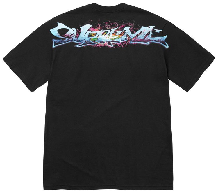 Supreme Tag Tee Black