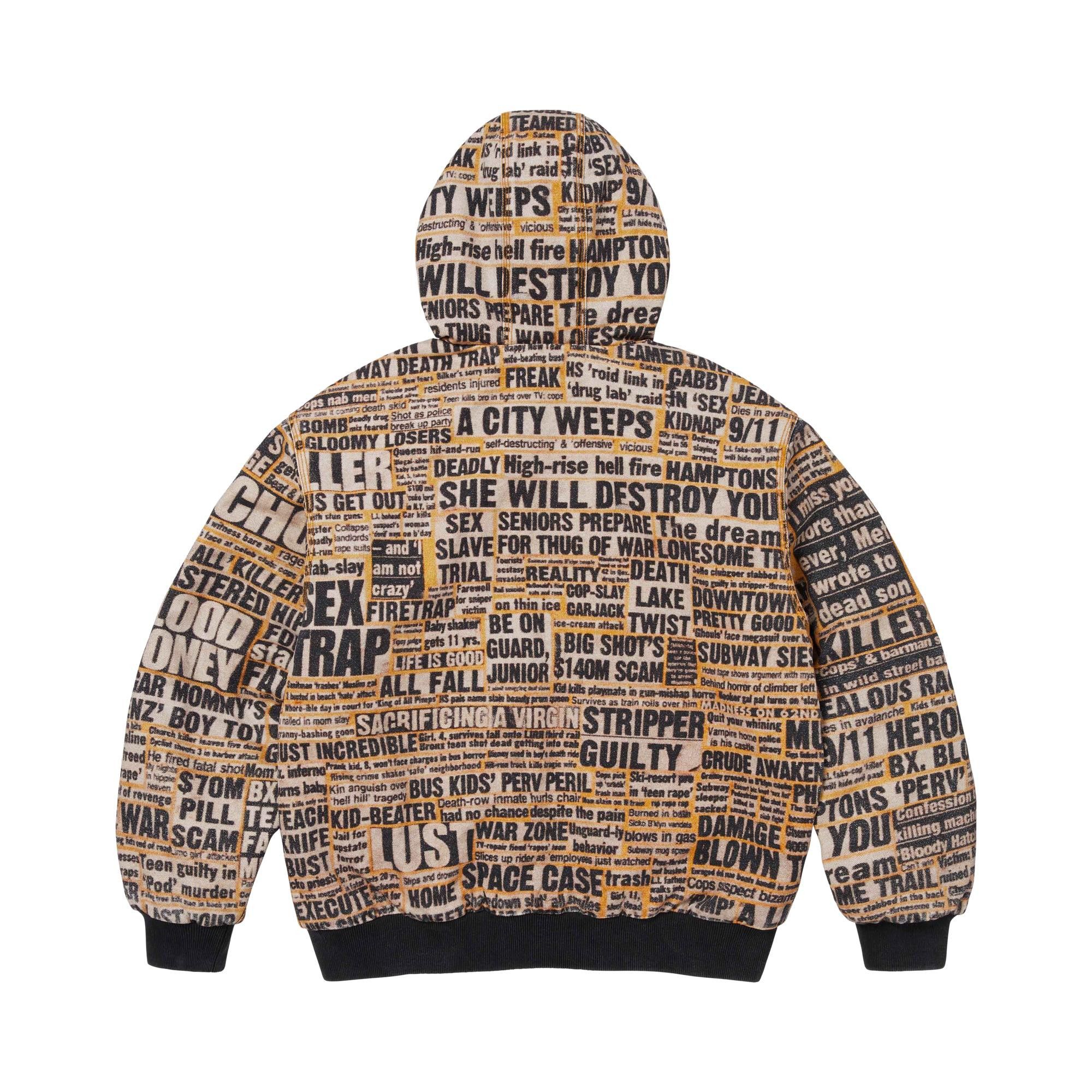 Buy Supreme x Dash Snow Hooded Work Jacket 'Multicolor' - FW25J106