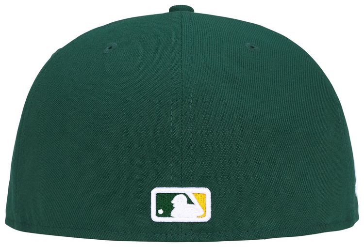 Supreme x MLB Teams Box Logo New Era Dark Green Oakland As