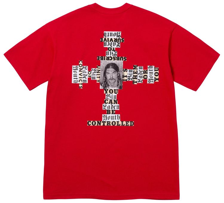 Supreme x Dash Snow Tee Red