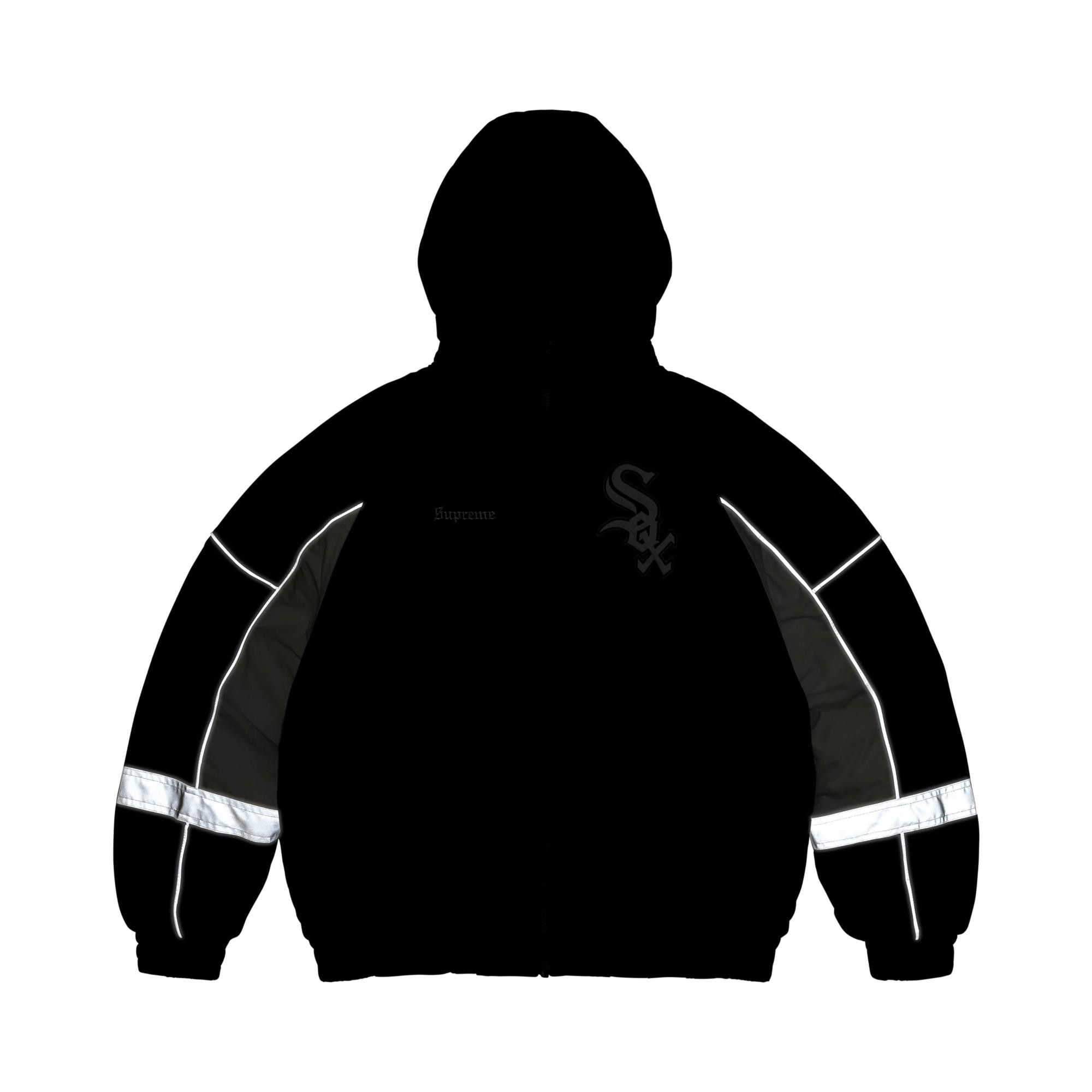 Buy Supreme x Chicago White Sox Stadium Jacket 'Black' - FW25J80
