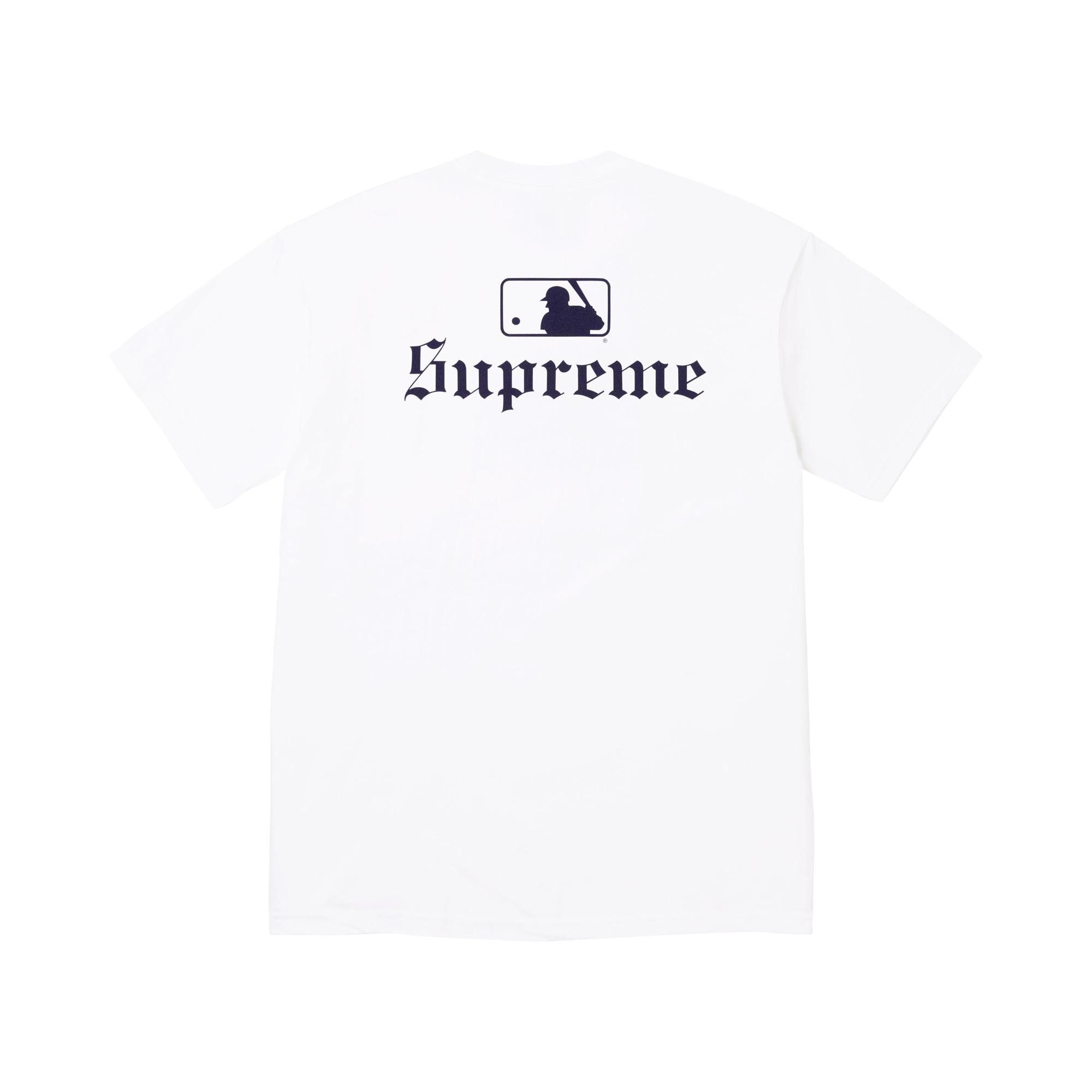 Buy Supreme x MLB Teams Tee 'White' - FW25T22 WHITE | GOAT
