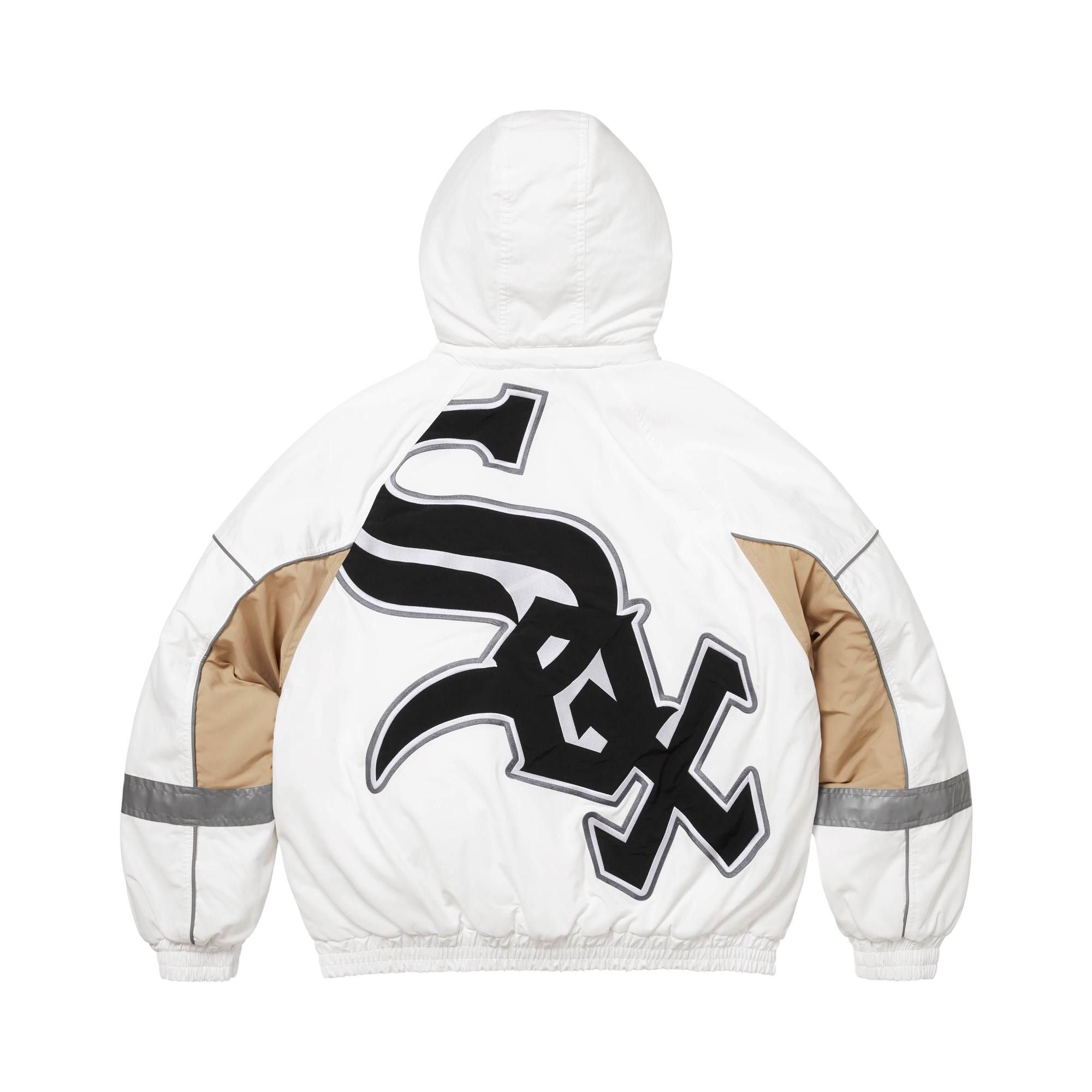 Buy Supreme x Chicago White Sox Stadium Jacket 'White' - FW25J80