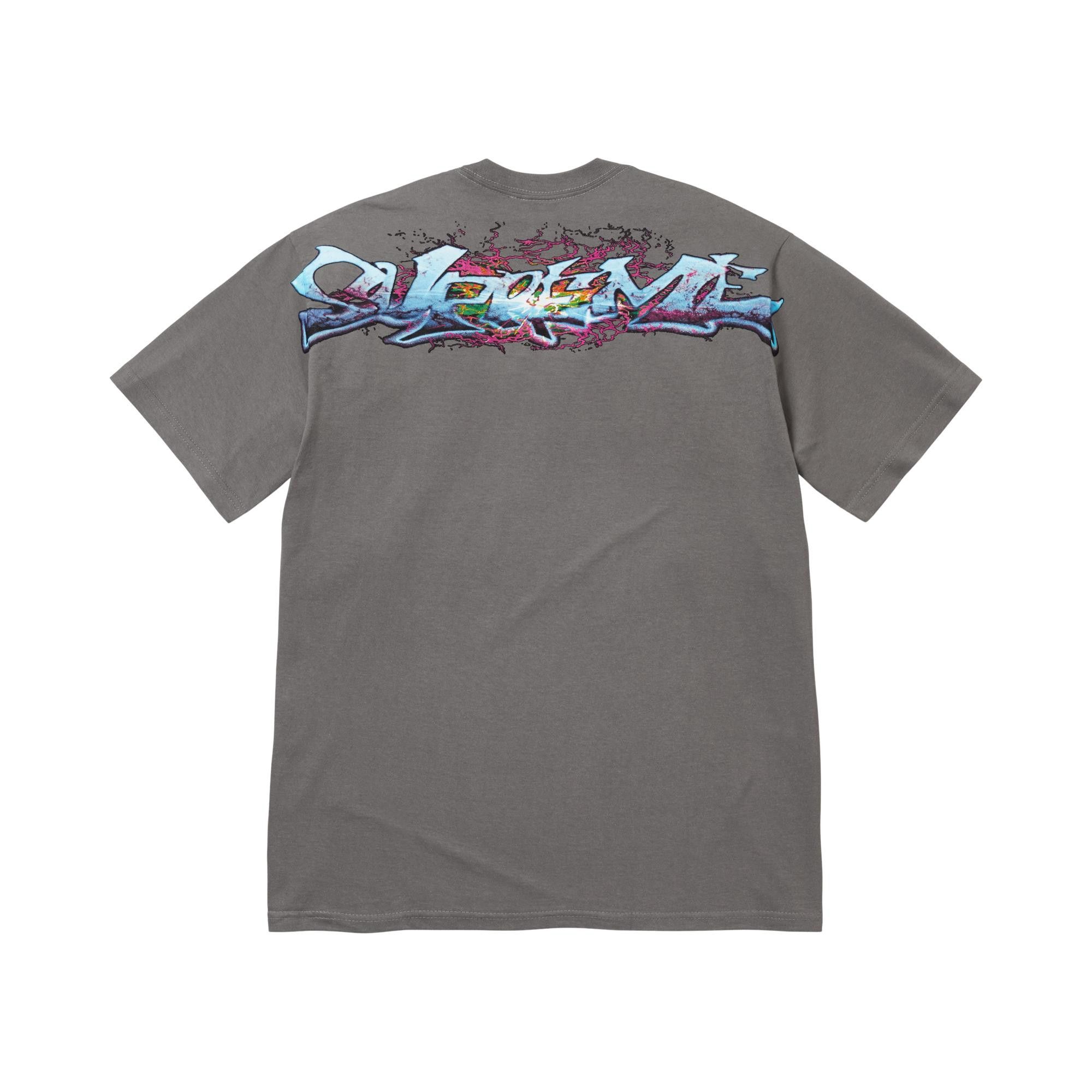 Buy Supreme Tag Tee 'Charcoal' - FW25T70 CHARCOAL | GOAT
