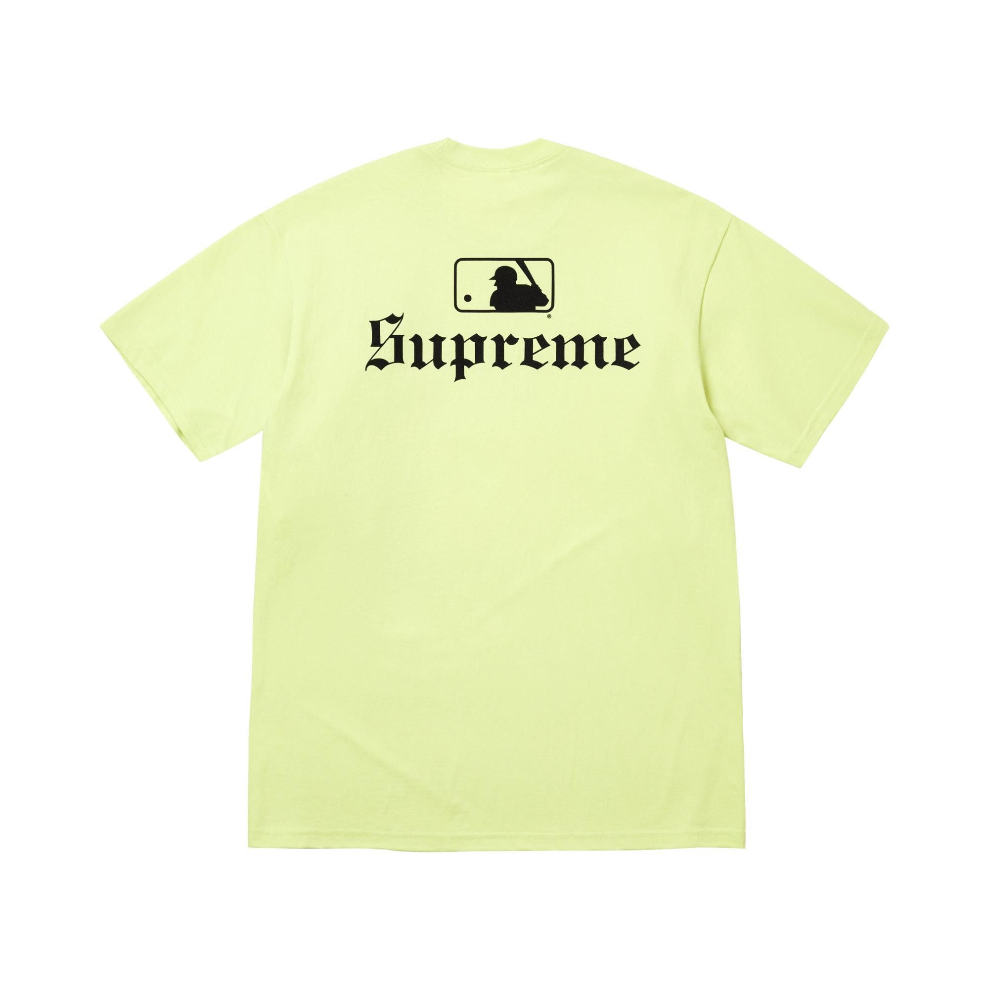 Buy Supreme x MLB Teams Tee 'Pale Mint' - FW25T22 PALE MINT | GOAT