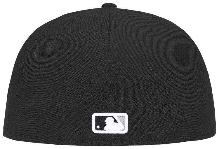 Supreme x MLB Teams Box Logo New Era Black Chicago White Sox