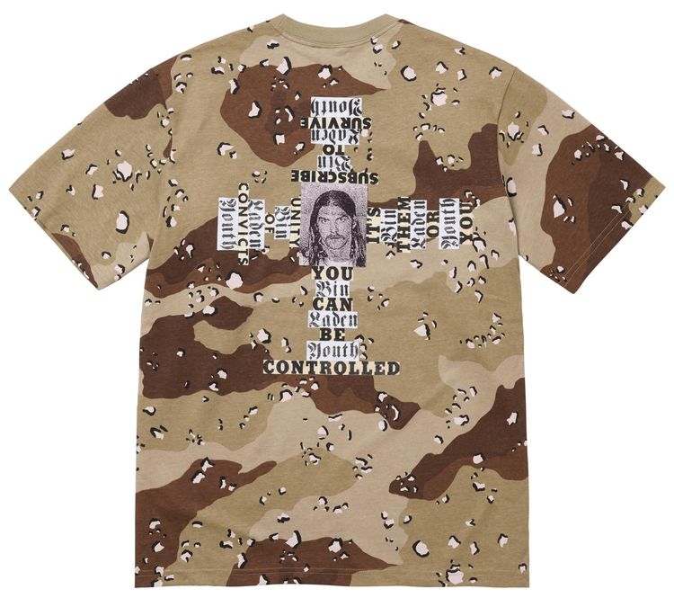 Supreme x Dash Snow Tee Chocolate Chip Camo