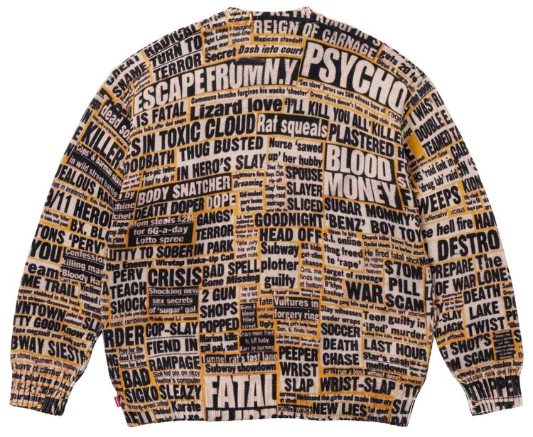 Supreme x Dash Snow Sweater Multicolor