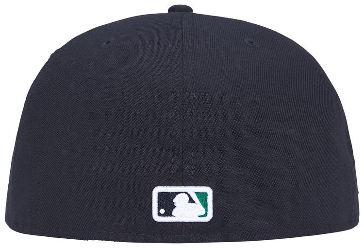 Supreme x MLB Teams Box Logo New Era Navy Seattle Mariners