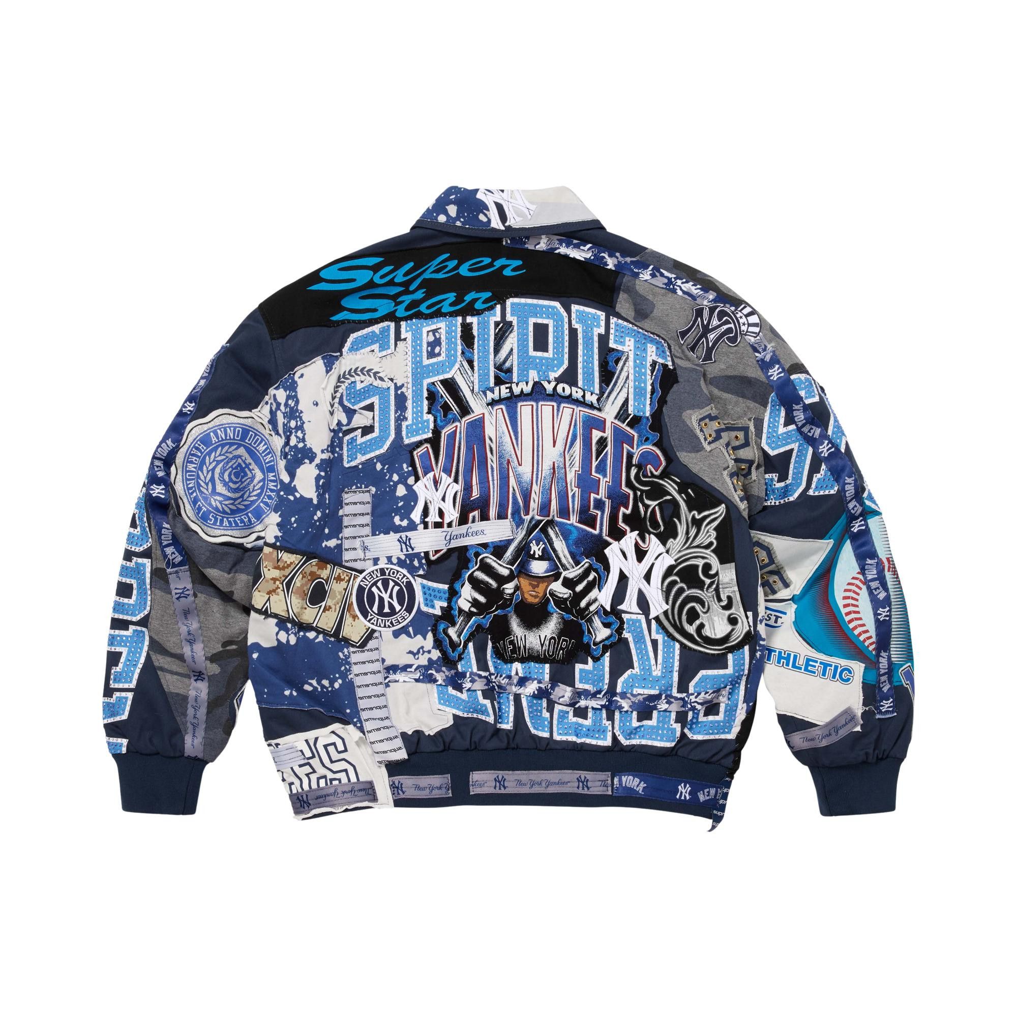 Buy Supreme x Jeff Hamilton New York Yankees Varsity Jacket