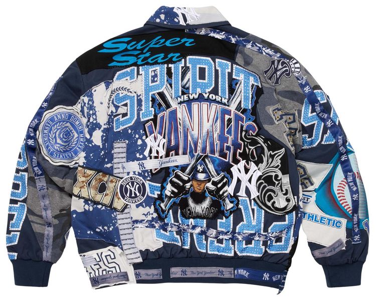 Supreme x Jeff Hamilton New York Yankees Varsity Jacket Multicolor