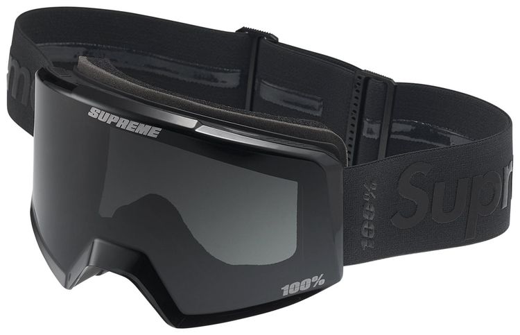 Supreme x 100 Norg Goggles Black