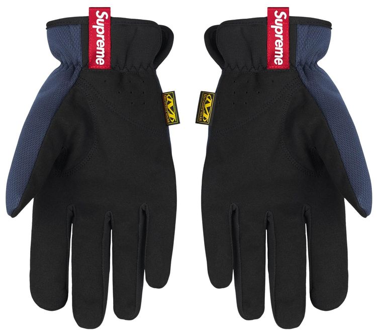 Supreme x Mechanix Fastfit MLB Teams Gloves Navy