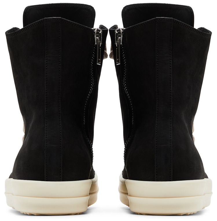 Rick Owens Concordians Jumbo Laced High Black Milk