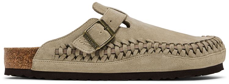 Kith x Birkenstock Boston Braided Taupe