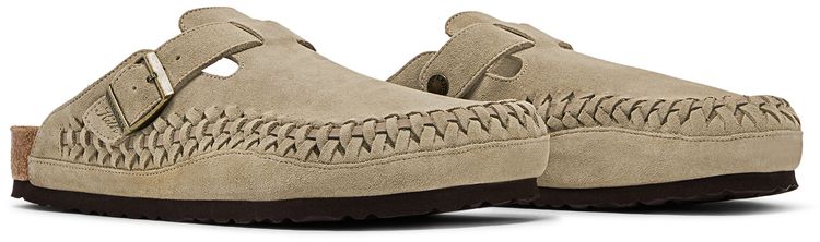 Kith x Birkenstock Boston Braided Taupe