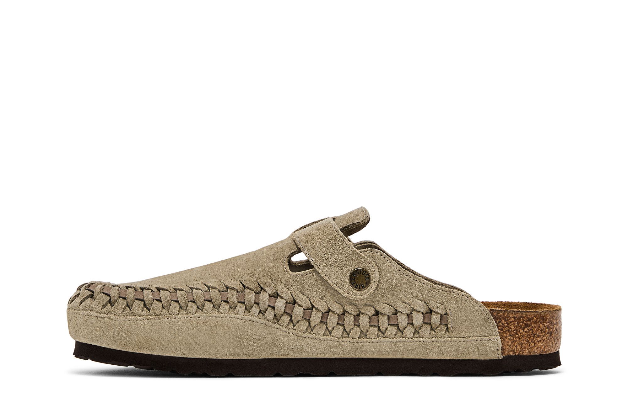 Buy Kith x Birkenstock Boston Braided 'Taupe' - 1030958 | GOAT