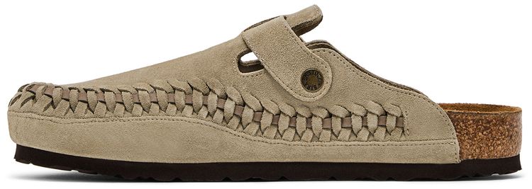 Kith x Birkenstock Boston Braided Taupe