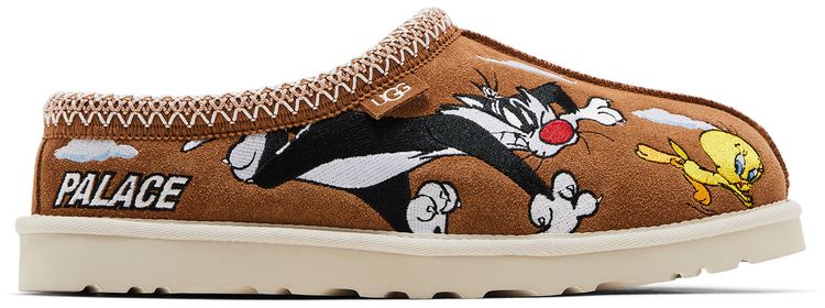 Palace x Looney Tunes x UGG Tasman Slipper Chestnut