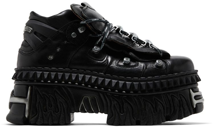 Vetements x New Rock Combat Boot Black