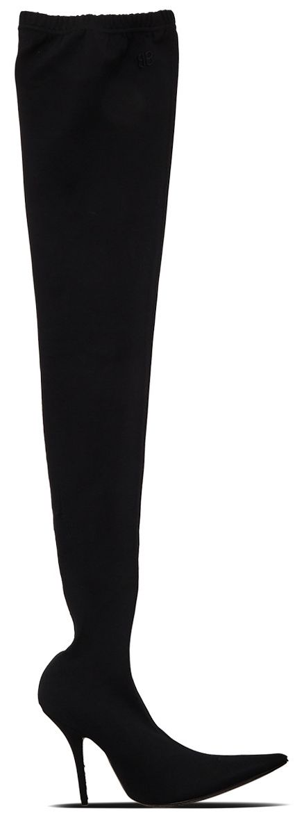 Balenciaga Wmns Knife Over The Knee Boot Black