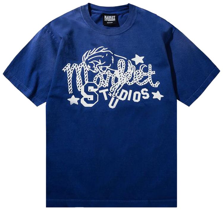 Market Old West Studios T Shirt Skipper Blue
