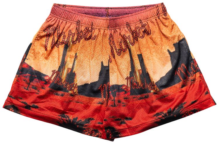 Market Desert League Mesh Shorts Multicolor