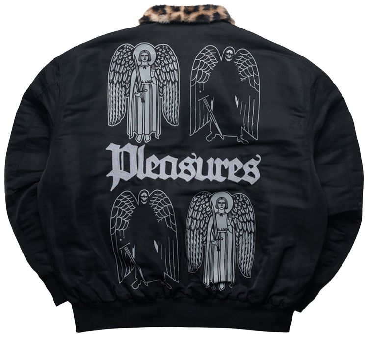 Pleasures Angel Demon Flight Jacket Black