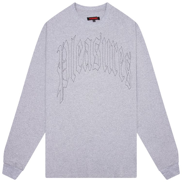 Pleasures Twitch Long Sleeve Shirt Grey