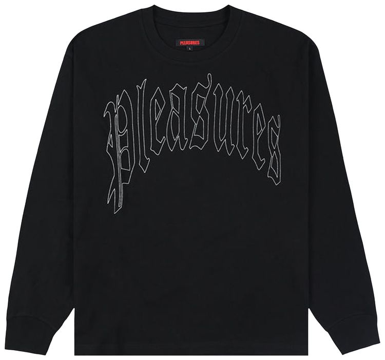 Pleasures Twitch Long Sleeve Shirt Black