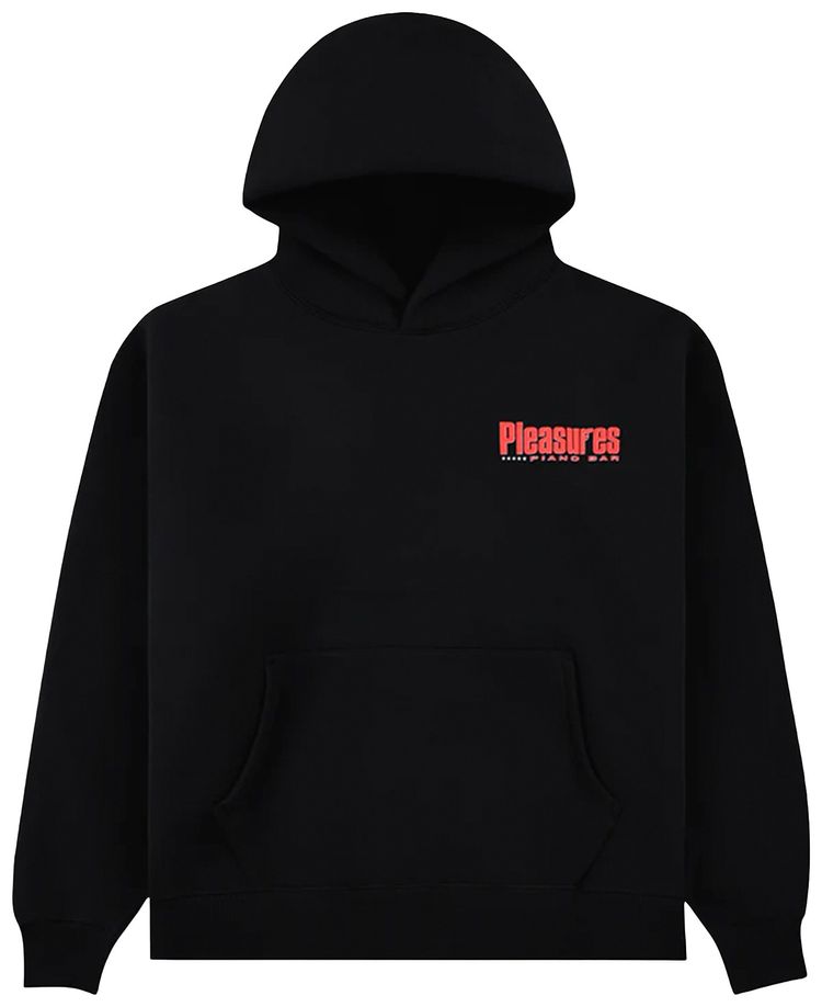 Pleasures Piano Bar Hoodie Black