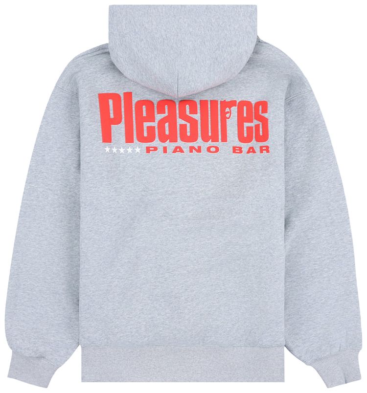 Pleasures Piano Bar Hoodie Grey