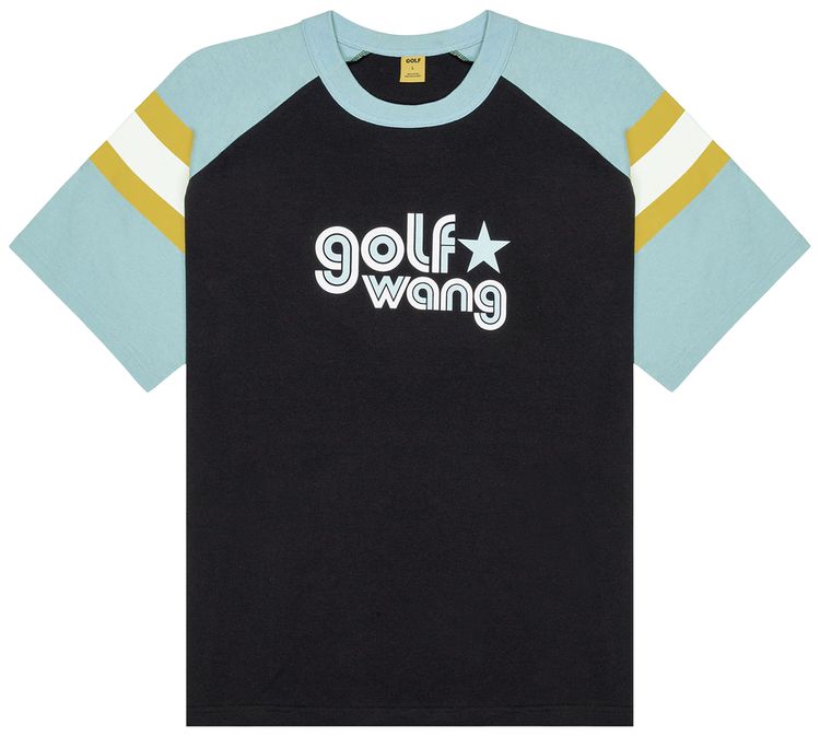 GOLF WANG Star Raglan Tee Black