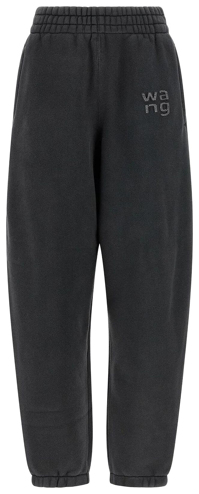 Alexander Wang Hotfix Logo Sweatpant Washed Black