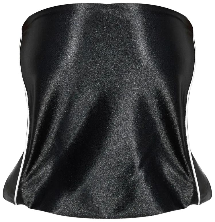 Alexander Wang Strapless Bubble Top Black