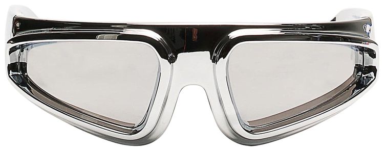Rick Owens Ryder Sunglasses Silver