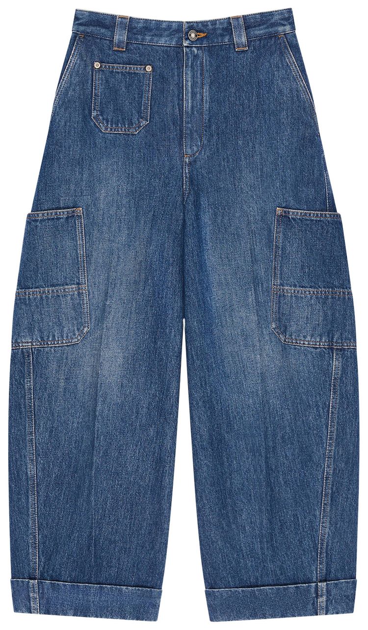 Givenchy Alternative Fit Utility Denim Pants Medium Blue