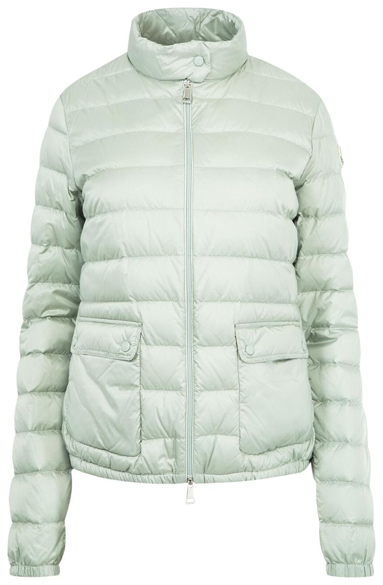 Moncler Lans Zipper Stand Collar Jacket Grey