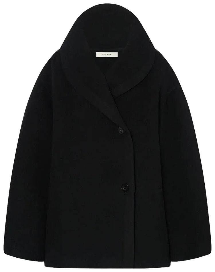 The Row Temur Coat Black