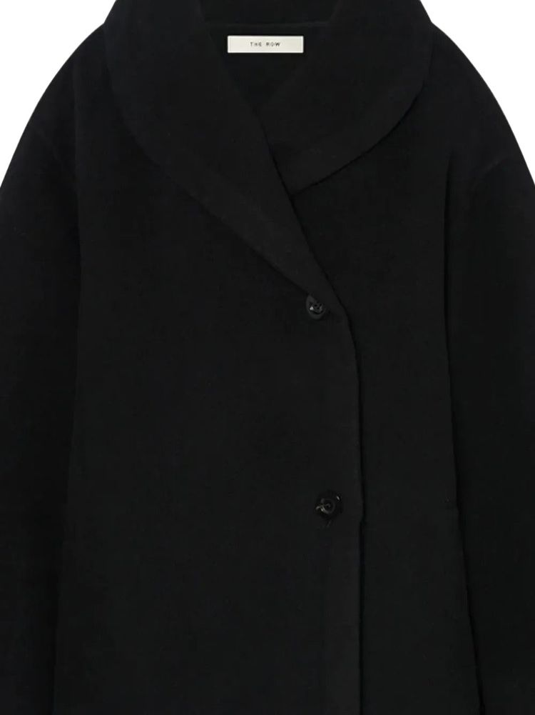 The Row Temur Coat Black